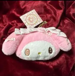 新品 Sanrio サンリオ ドーリーローズ マイメロディ フェイス型パスケース