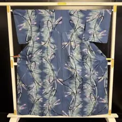 7-263 浴衣 綿 夏物 着物