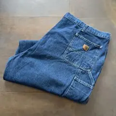 Carhartt カーハート　ペインターパンツ　ワイド　極太ビッグサイズ　革タグ