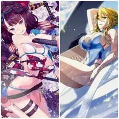 FGO 最終再臨画集 水着北斎&水着獅子王