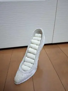 ハイヒール型リングピロー　ホワイト