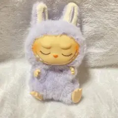 (78) ぬいぐるみ ペンダント むらさき系 座りシリーズ