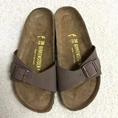 【未使用】BIRKENSTOCK新品MADRIDマドリッド23cmレザーサンダル