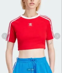 adidas Originals クロップドTシャツ