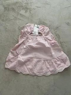 H&M ピンク チュニック 90cm ノースリーブ
