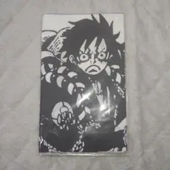匿名配送！ONE PIECE モノクロ　手ぬぐい　ワンピース