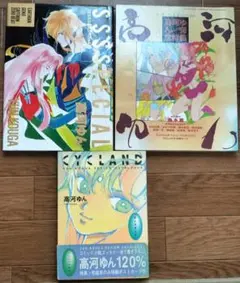 高河ゆん 作品集 3冊セット
