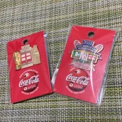 FIFA ワールドカップ 2002コカコーラピンバッジセット