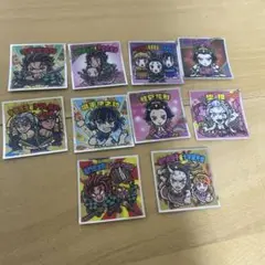 鬼滅の刃 ビックリマンシール(コラボ) 10枚セット