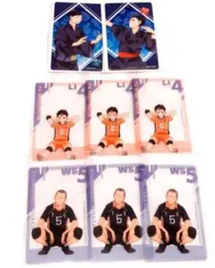 ハイキューFAN PARK 2年生まとめ売り 西谷夕 田中龍之介 縁下力