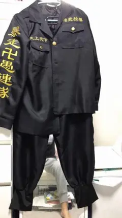 東卍 松野千冬 コスプレ 衣装 ウィッグ