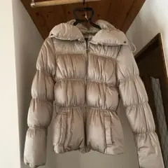 【美品】UNTITLED ショート ダウン 襟付き