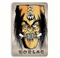 ゾーラック　② ZORLAC エドロス　看板　ヴィンテージ パスヘッド　SK8