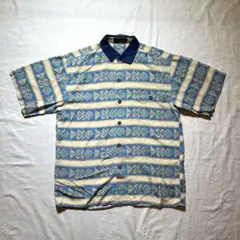 Y2K 90s 00s GIOCARE ジョカーレ　総柄　シャツ　M
