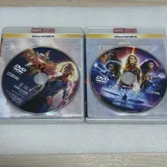 キャプテン・マーベル＆マーベルズ セットMovieNEX DVDのみ