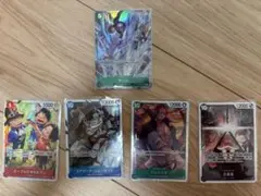 ワンピース カードゲーム 受け継がれる意思 サンジ パラレル、SR4枚