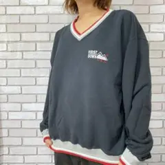 ☆良カラー☆ FIRSTDOWN  USA  トレーナー　刺繍ロゴ