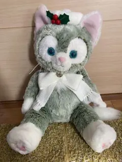 お顔厳選 ジェラトーニ Mサイズ クリスマス バージョン 2018年 ディズニー ジェラトーニ Mサイズ 2018クリスマスぬいぐるみ