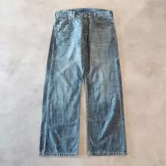 リーバイス569 Levis W30 ブルーデニム 青 古着 ワイド 15484