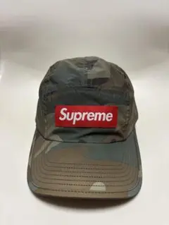 [中古美品] supreme reflective camo camp cap
