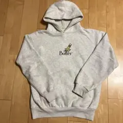 Butter Goods ホワイトパーカー Lサイズ古着