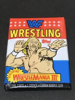 ★WWFプロレスカード未開封87年ハルクホーガンアンドレザジャイアント★