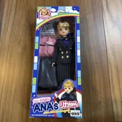 未使用品　ANA CAりかちゃん 50周年 ただいま訓練中　救命胴衣　背景