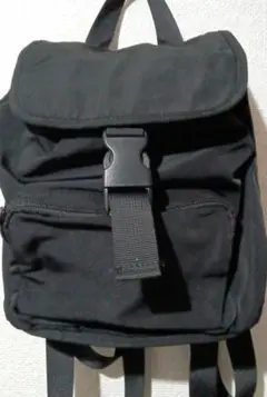 リュックサック(ミニ)(軽量)(ブラック)(中古品)