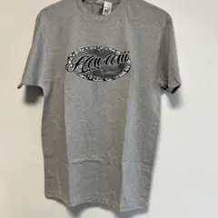 新品未使用品 Hawaiiロゴプリント グレーTシャツ アメリカサイズ M