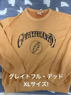 激レアXL！GRATEFUL DEAD グレイトフル・デッド×GUスウェット