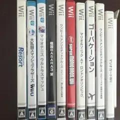 Wii WiiU ゲームソフト セット