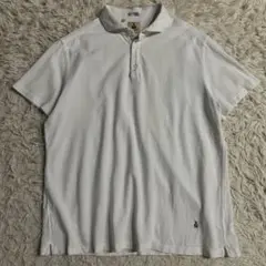 GUY ROVER 【希少３XL】ポロシャツ　半袖　鹿の子　ホワイト