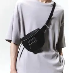 WYM LIDNM SHRINK EMBOSS LEATHER BODY BAG
