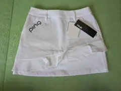 【新品】PING ゴルフスカート Sサイズ ホワイト