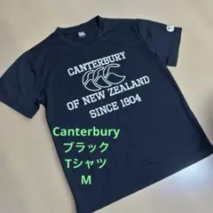 Canterbury ブラックTシャツ　M