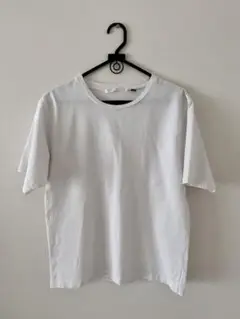 オーバーダイス　レディースTシャツ　ホワイト 無地　Lサイズ