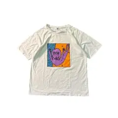 7SM1 アメトーク　絵心ない芸人霜降り明星せいや　半袖Tシャツ　白　古着