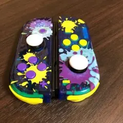 大人気☆スプラトゥーン3カラー!クリアでカッコイイジョイコン♫