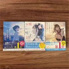 【最終価格】スターツ出版文庫 まとめ売り 此見えこ 冬野夜空