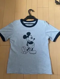 UT × DISNEY ミッキーマウス Tシャツ グレー