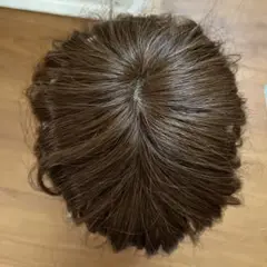 【値下げ】私元気！7×10 艶髪人毛100%ダイヤモンドスキンヘアピース