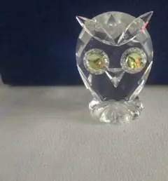 AUSTRIA SWAROVSKI クリスタル フクロウ