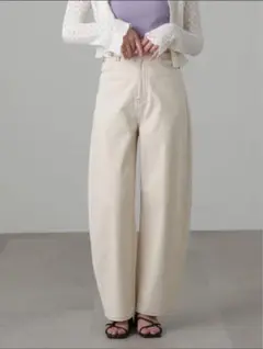 フリーズマート　デニムエッグパンツ　キナリ　XL
