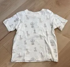 cottoli 総柄キリン Tシャツ 95cm