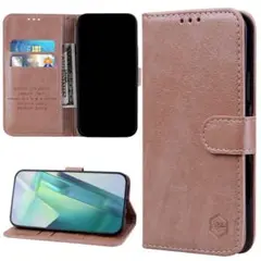 ☘️【Google Pixel 7】手帳型 PUレザーケース ローズゴールド