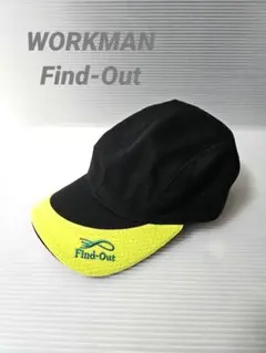 美品 WORKMAN Find-Out ランニング キャップ 帽子