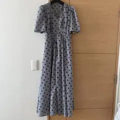 美品　イストワール　ドッドワンピース