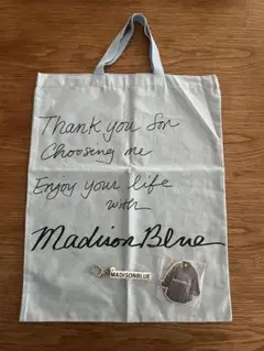 Madison Blue トートバッグ＆チャーム2点セット　ノベルティ Madison Blue トートバッグ＆チャーム2点セット ノベルティ