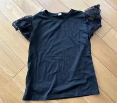 レース袖カットソー 140㎝