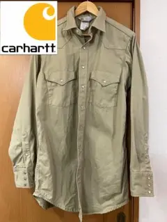 carhartt カーハート 希少【Lサイズ】ウエスタンシャツ